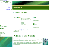 Tablet Screenshot of earshamgravelsltd.co.uk